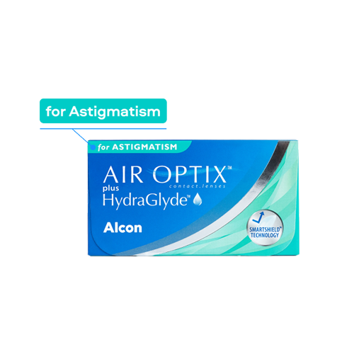 Контактные линзы AIR OPTIX plus HydraGlyde при астигматизме